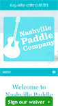 Mobile Screenshot of nashvillepaddle.com